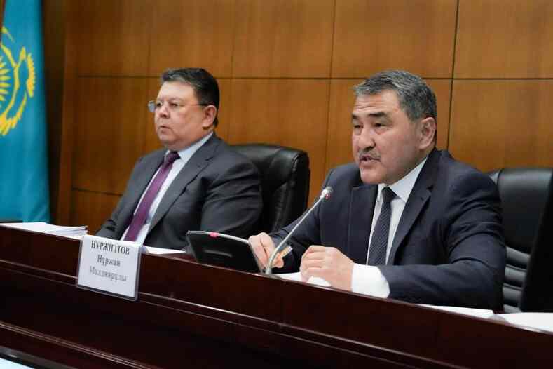 Итоговая коллегия МВРИ Казахстана